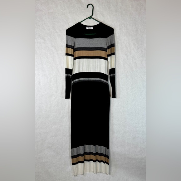 BAILEY 44 Long-Sleeve Striped Maxi Dress - Sz XS - Picture 6 of 12